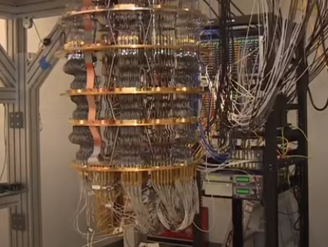 구글의 양자컴퓨터(KBS영상 캡처)